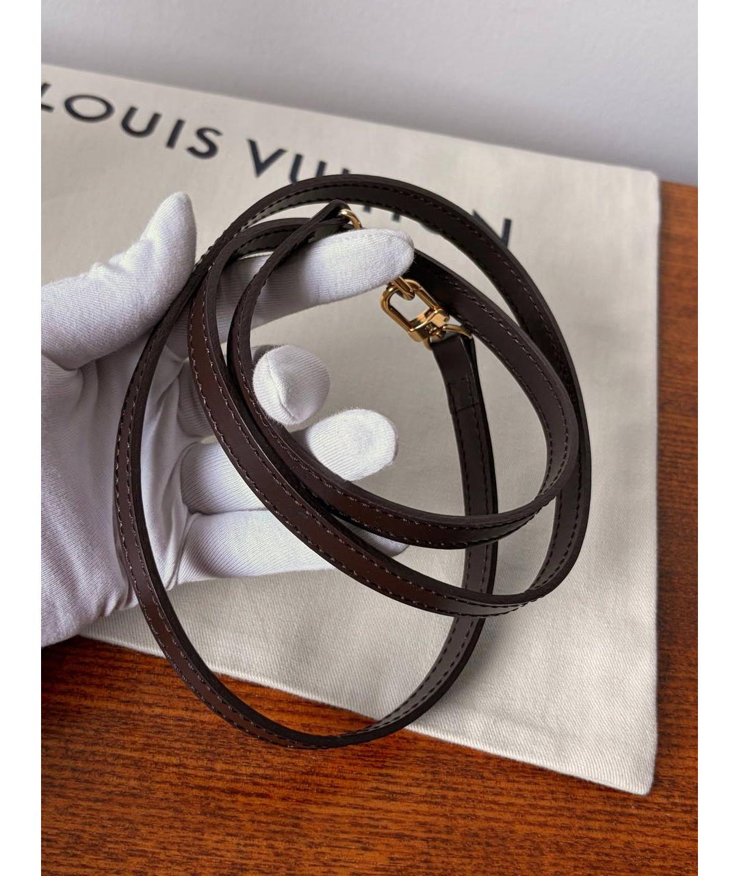 LOUIS VUITTON Коричневая сумка через плечо, фото 8