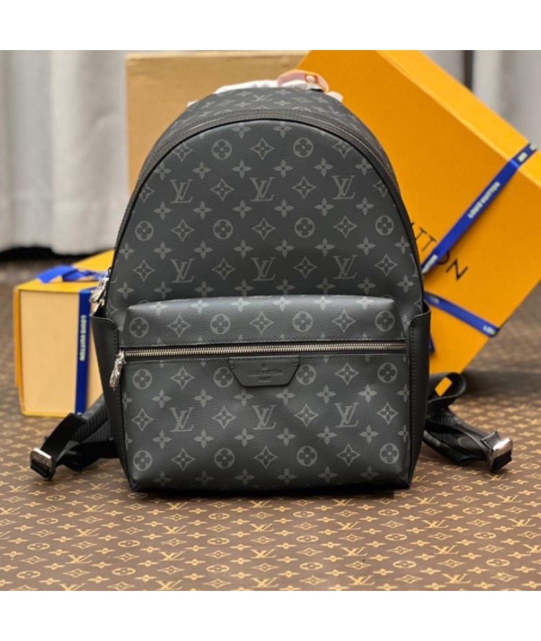 LOUIS VUITTON Черный рюкзак, фото 7