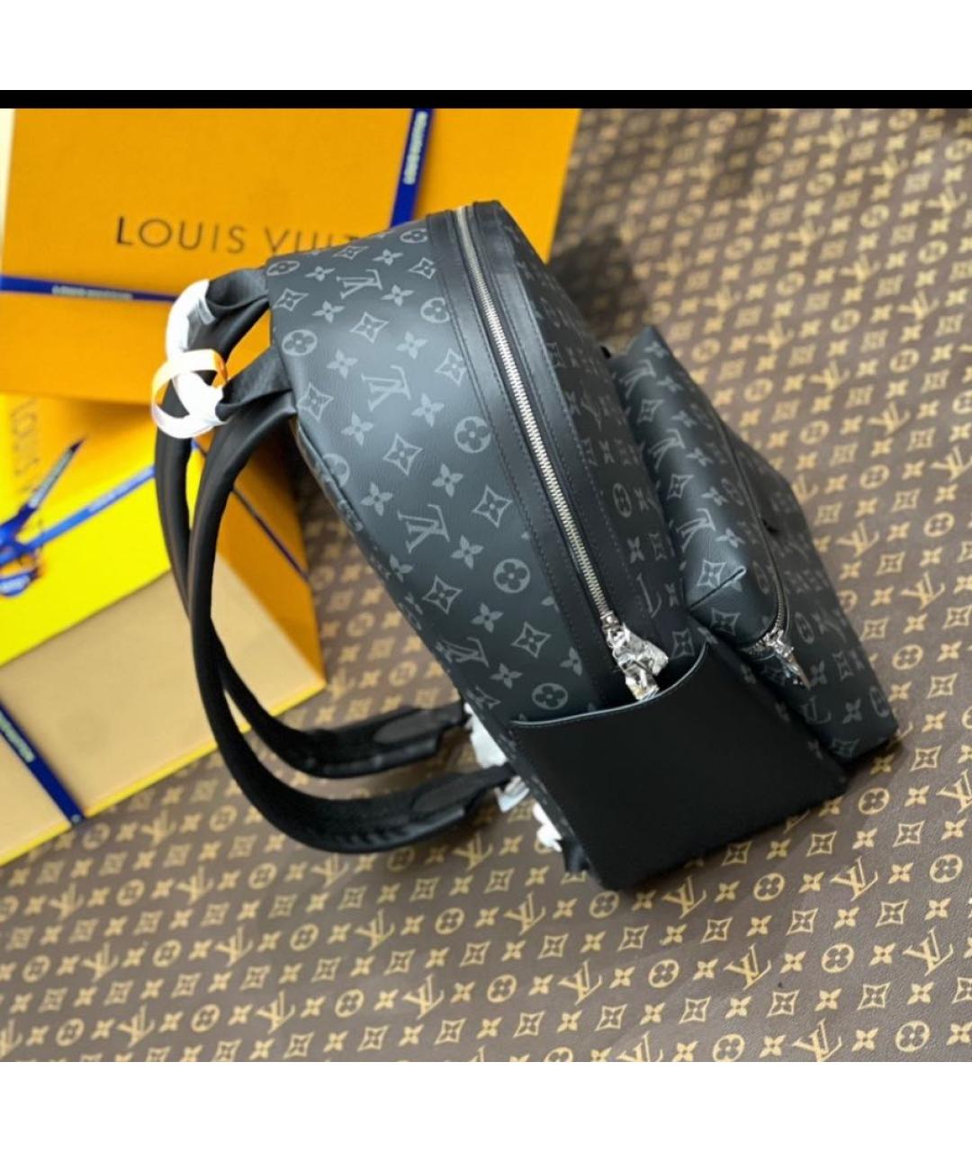 LOUIS VUITTON Черный рюкзак, фото 5