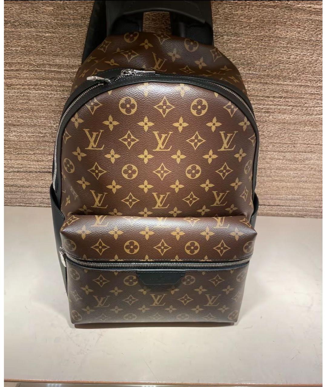 LOUIS VUITTON Коричневый рюкзак, фото 3