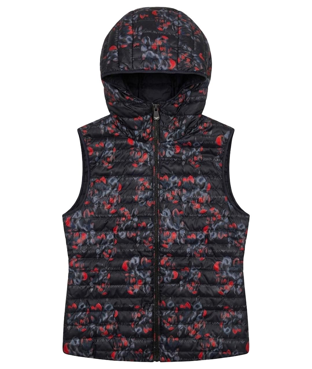 ARMANI JEANS Мульти полиэстеровый жилет, фото 1