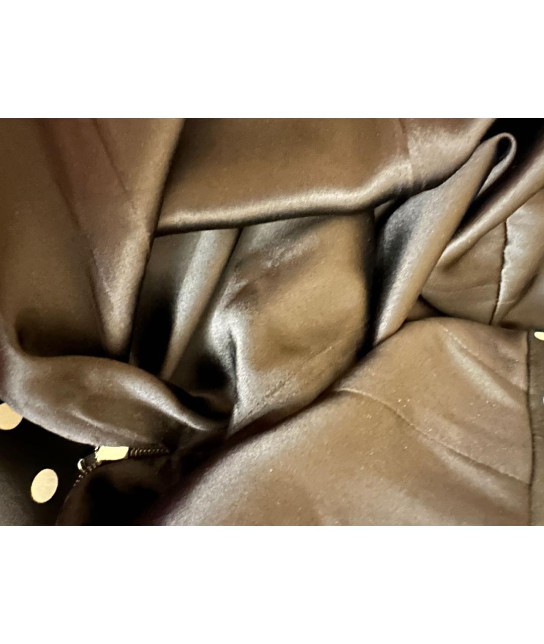 DOLCE&GABBANA Черный шелковый сарафан, фото 5