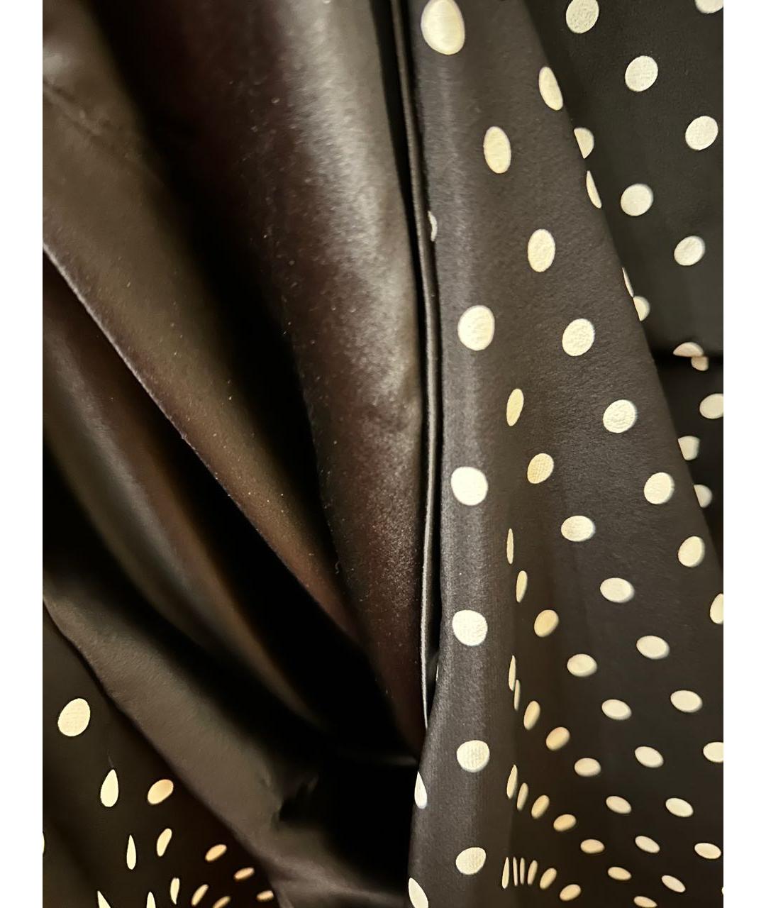 DOLCE&GABBANA Черный шелковый сарафан, фото 6