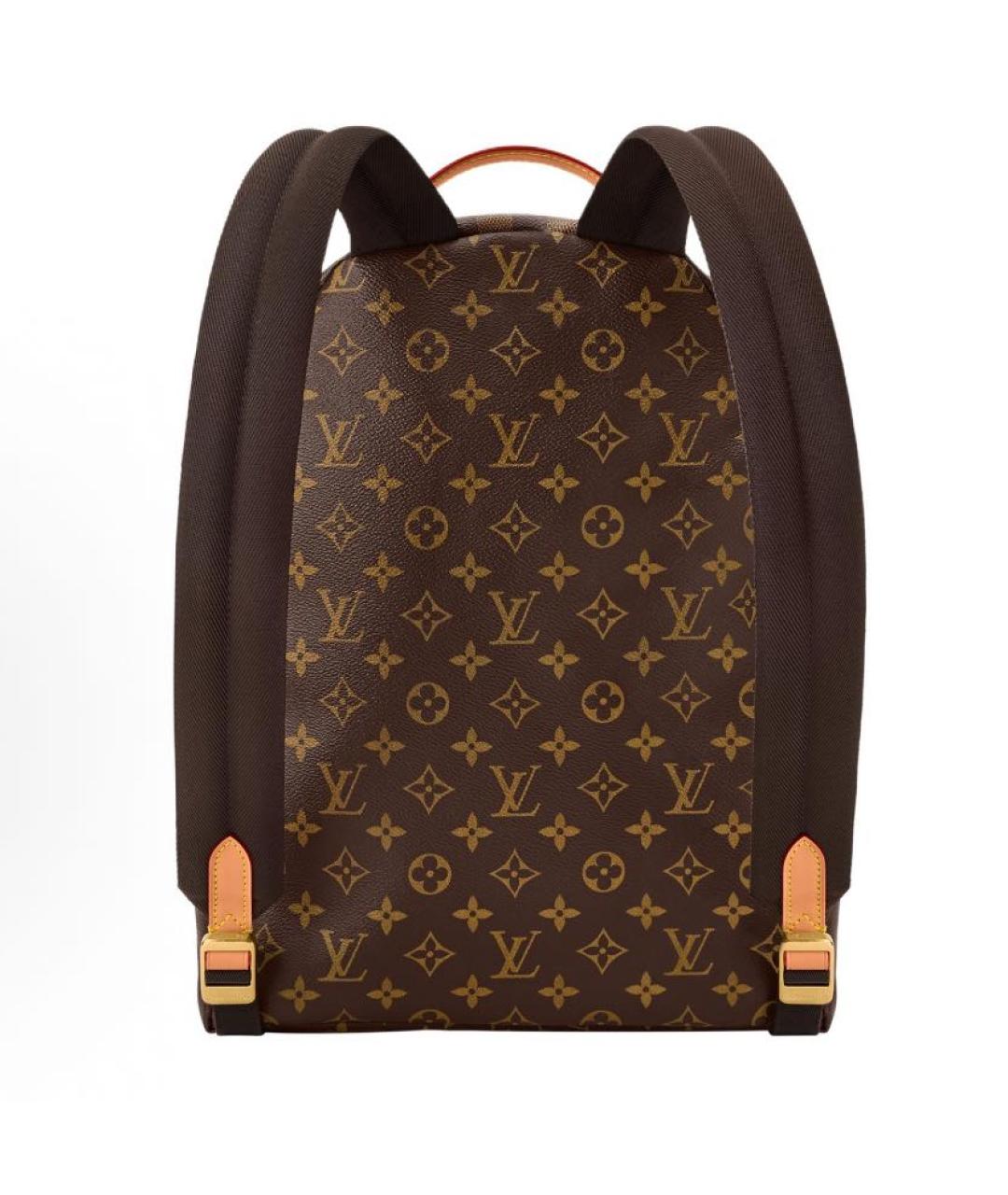 LOUIS VUITTON Коричневый рюкзак, фото 3