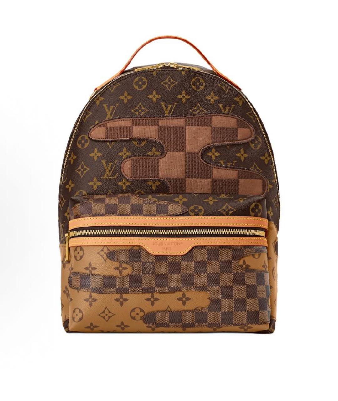 LOUIS VUITTON Коричневый рюкзак, фото 6