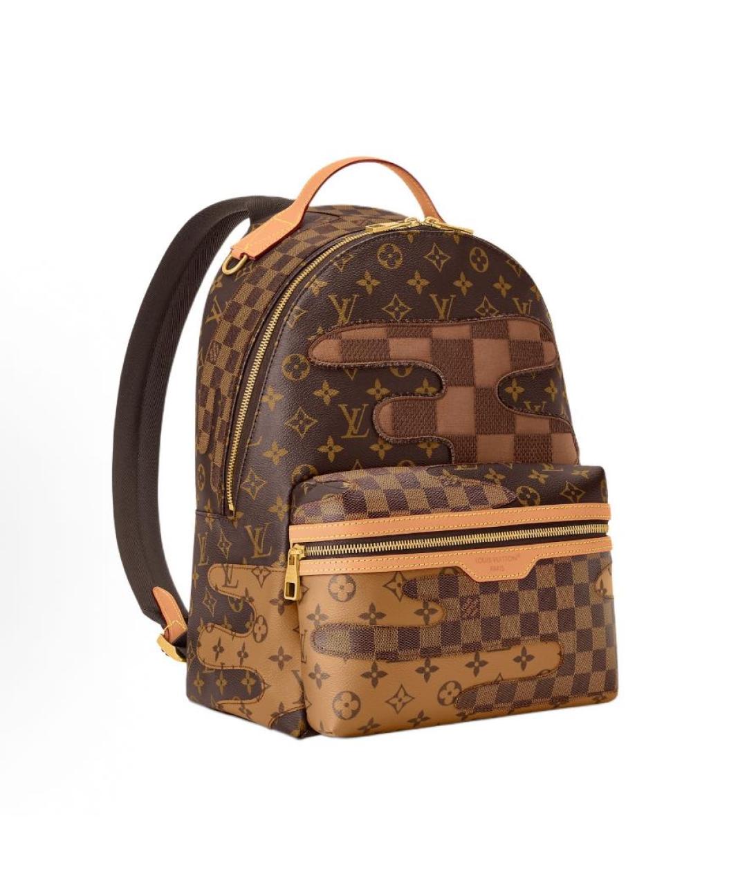 LOUIS VUITTON Коричневый рюкзак, фото 2