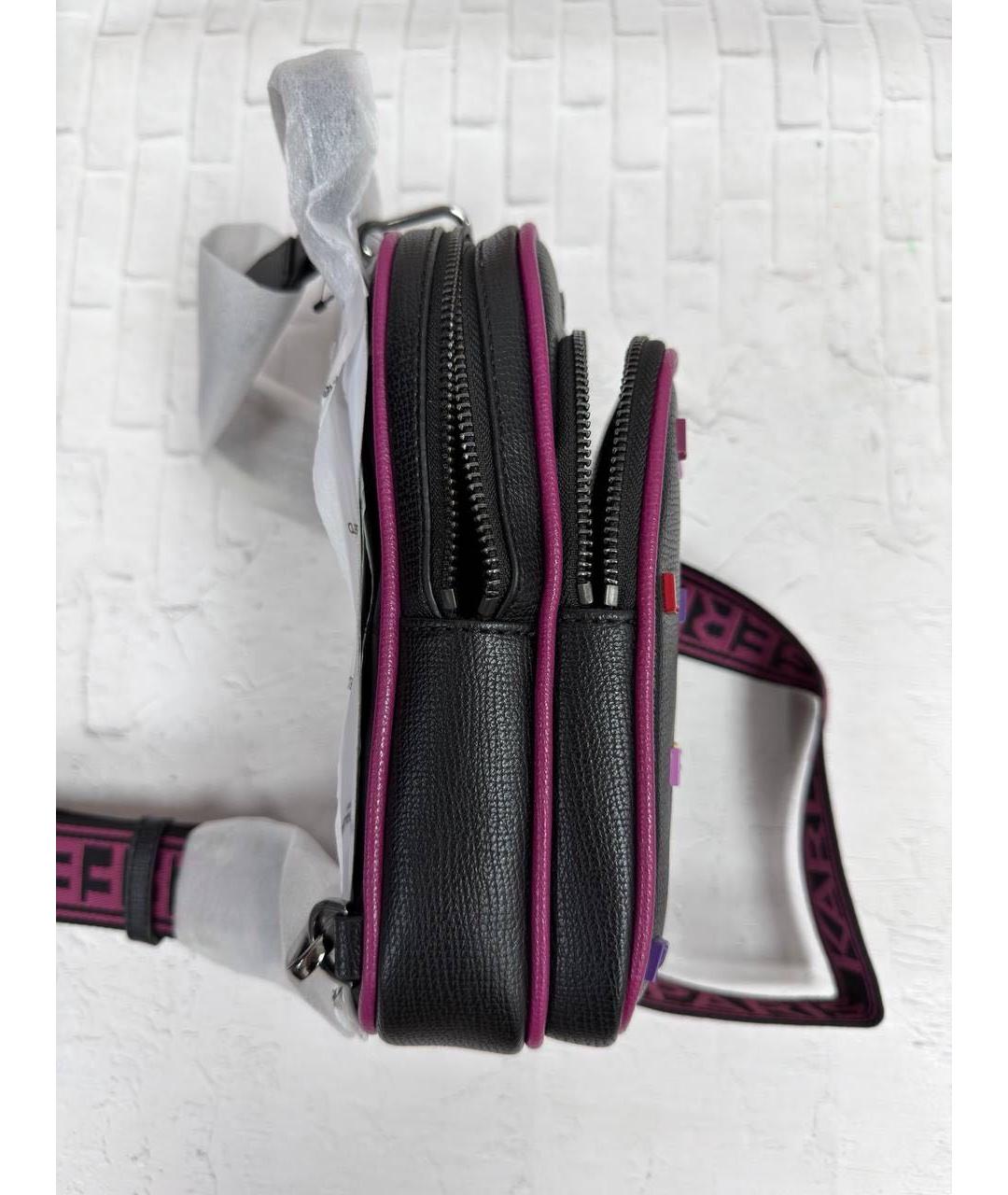 KARL LAGERFELD Черная сумка через плечо, фото 2