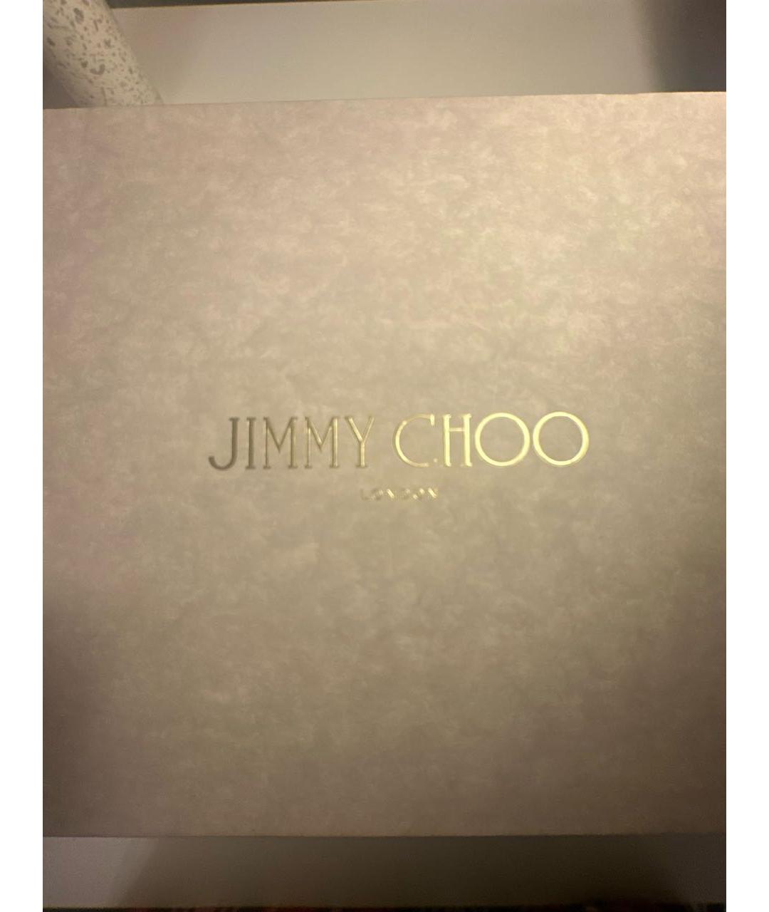 JIMMY CHOO Мульти замшевые босоножки, фото 7