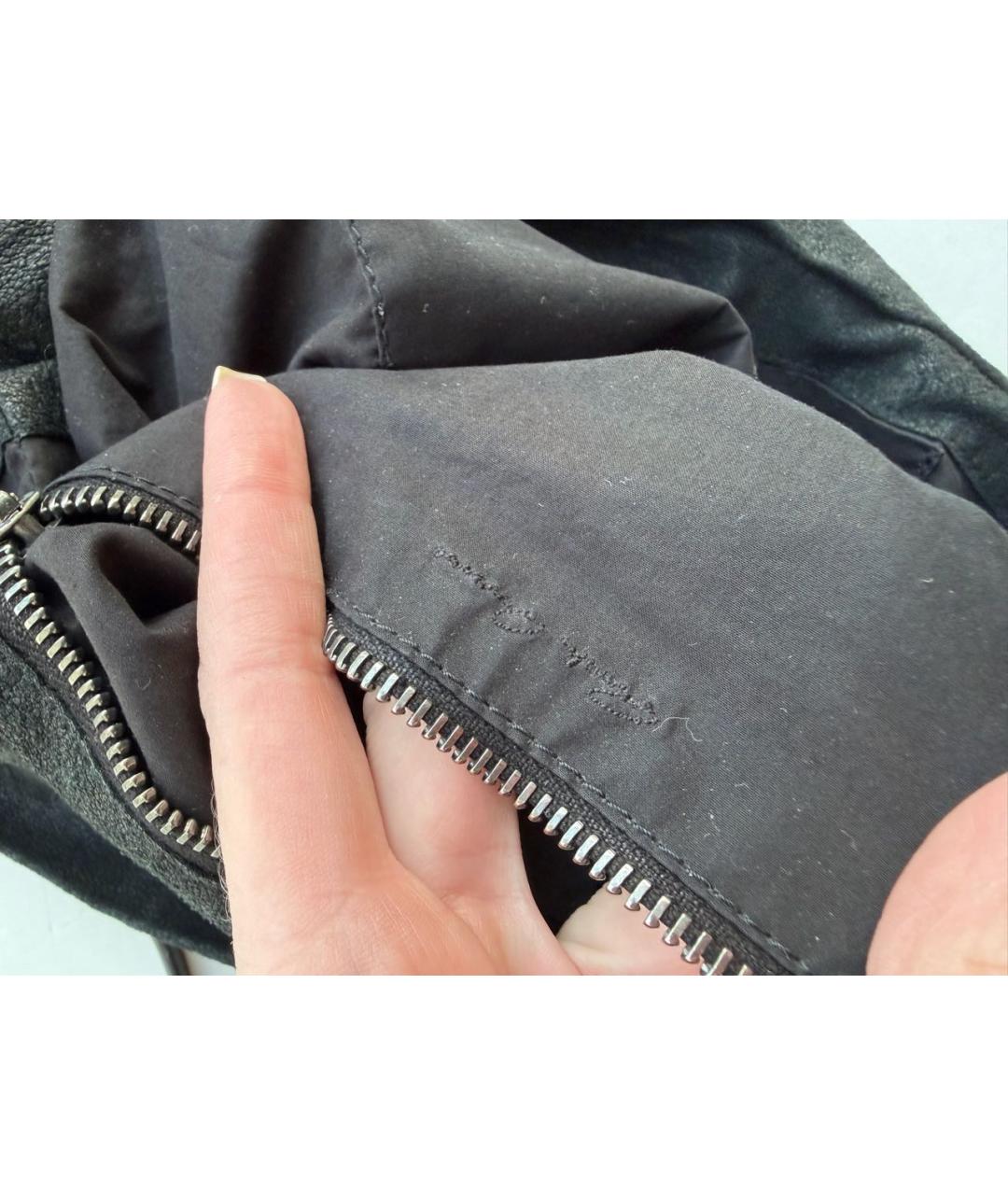 RICK OWENS Черная замшевая сумка через плечо, фото 2