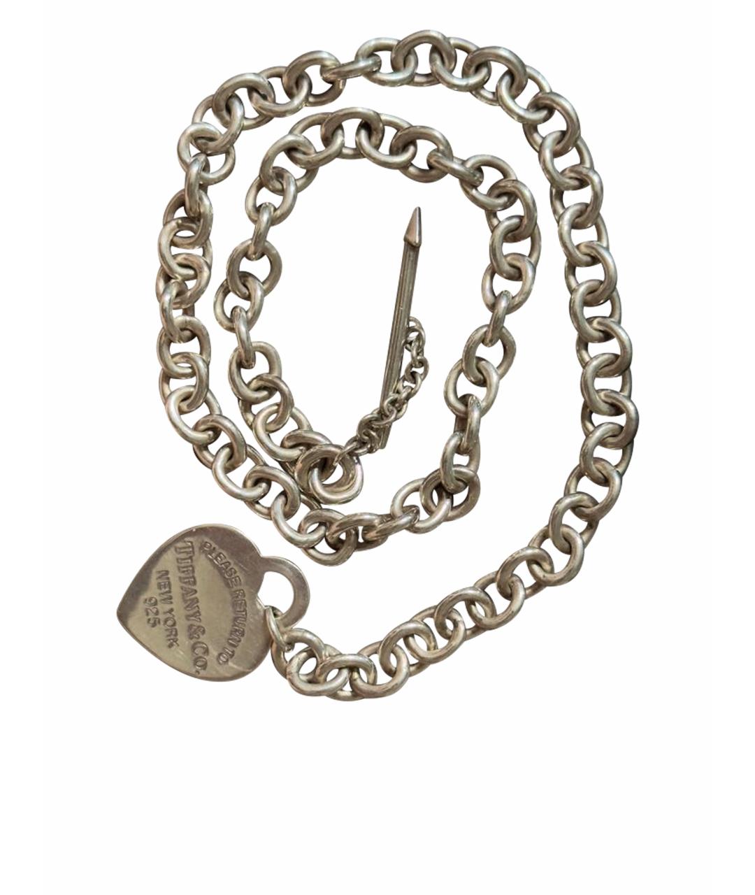 TIFFANY&CO Серебряное серебряное колье, фото 1
