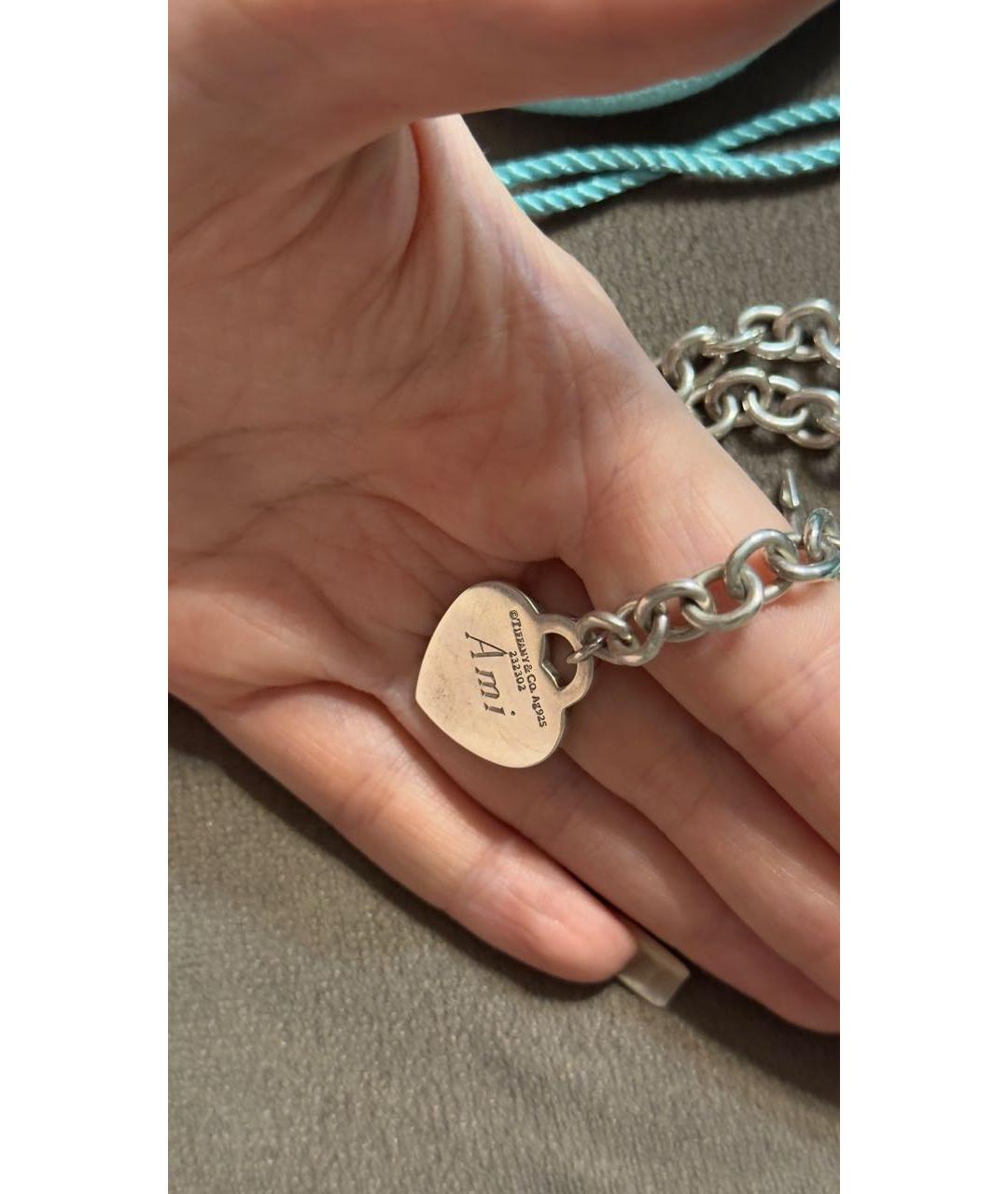 TIFFANY&CO Серебряное серебряное колье, фото 3