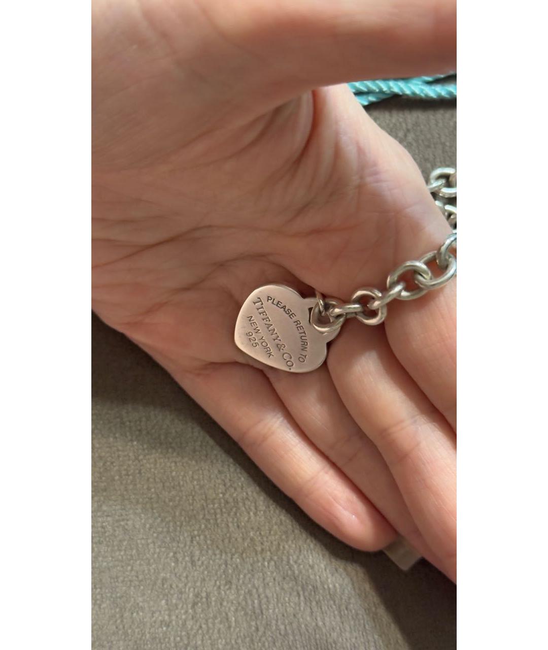 TIFFANY&CO Серебряное серебряное колье, фото 4