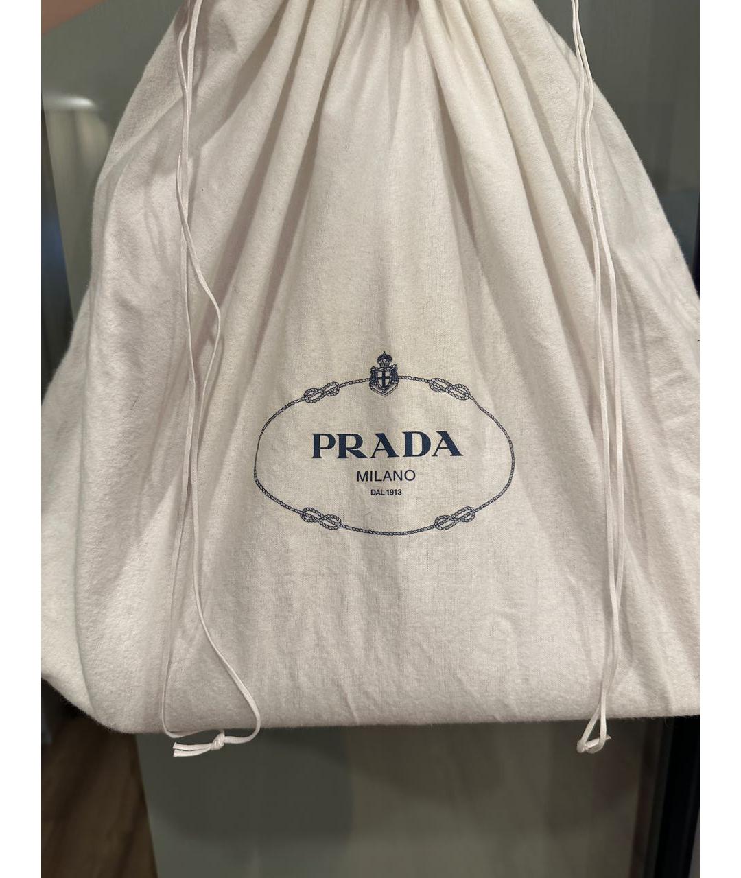 PRADA Красная сумка тоут из лакированной кожи, фото 8