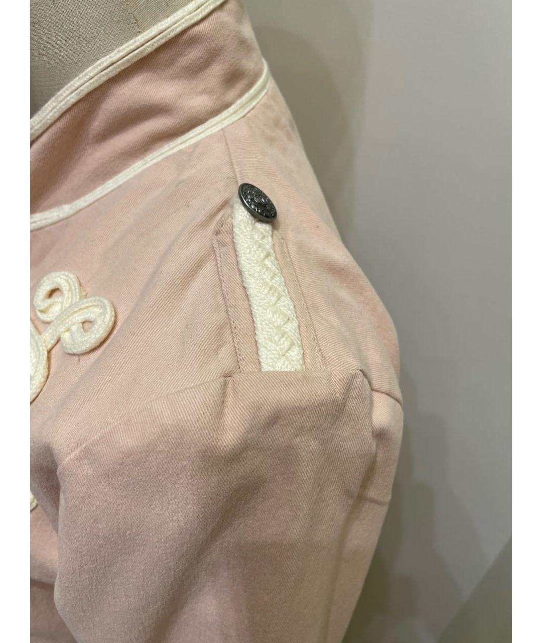 STELLA MCCARTNEY KIDS Розовый хлопковый жакет/пиджак, фото 6