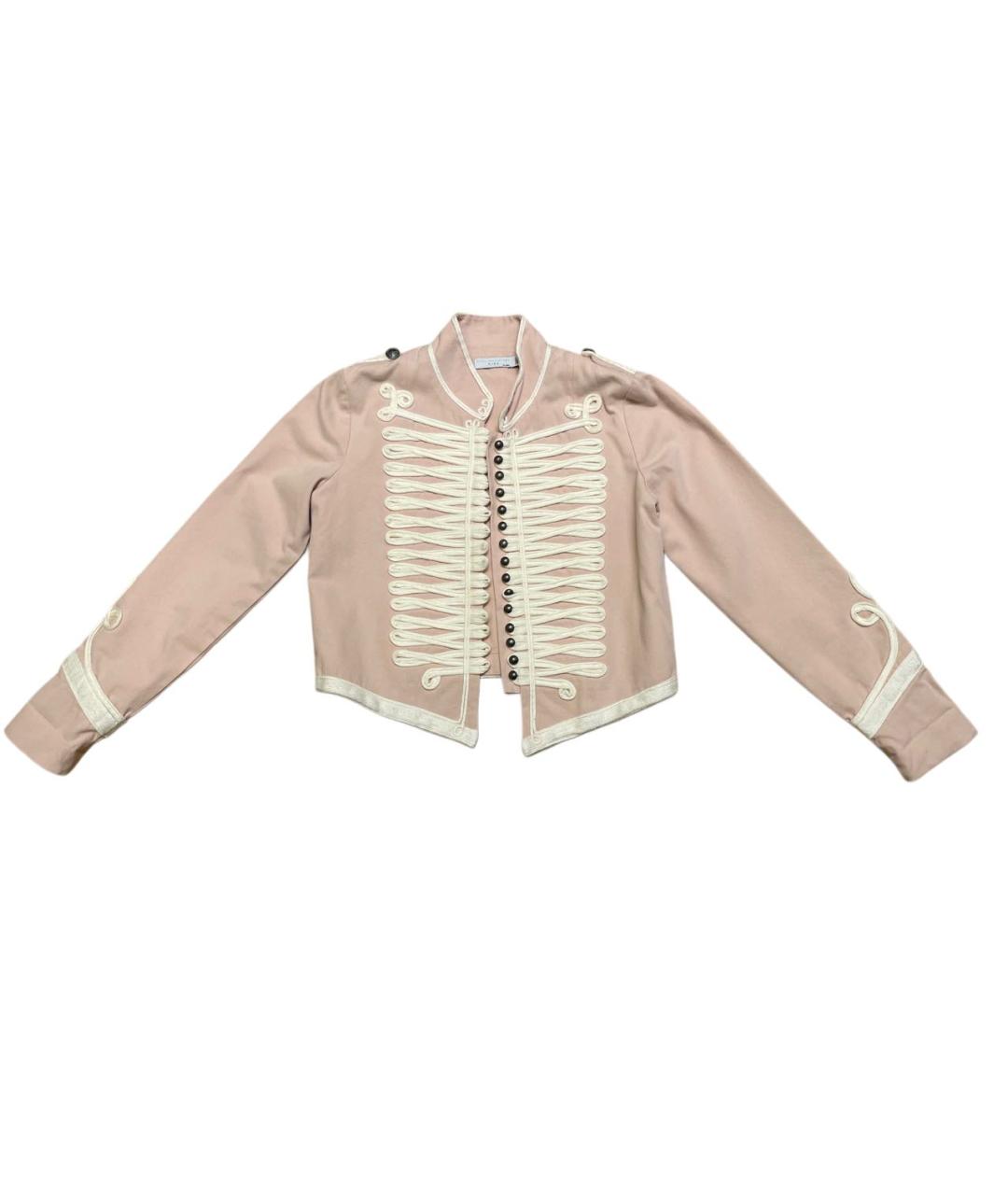 STELLA MCCARTNEY KIDS Розовый хлопковый жакет/пиджак, фото 9