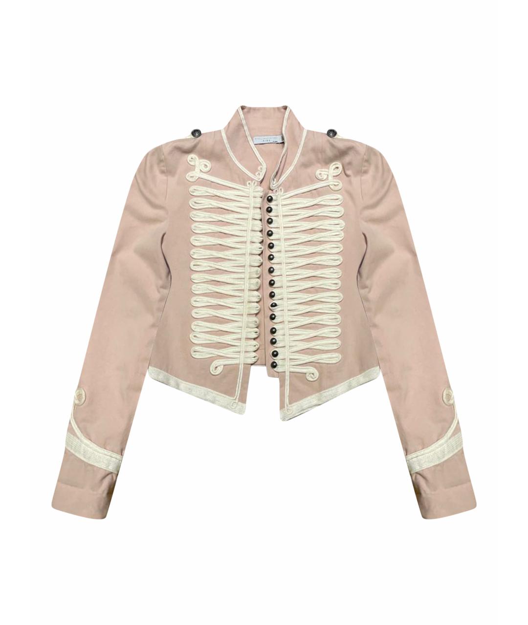 STELLA MCCARTNEY KIDS Розовый хлопковый жакет/пиджак, фото 1