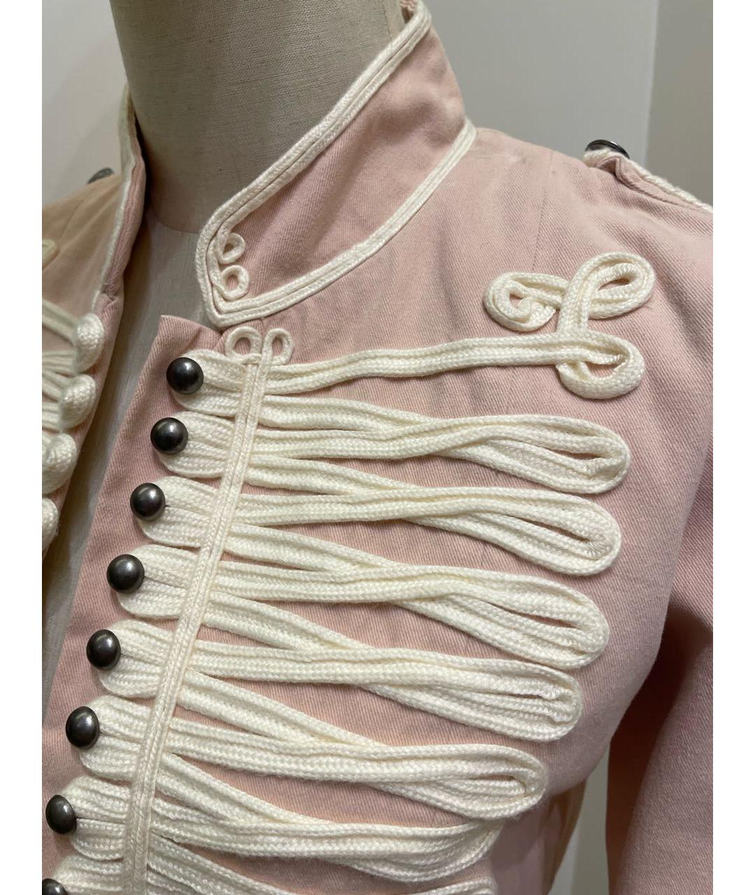 STELLA MCCARTNEY KIDS Розовый хлопковый жакет/пиджак, фото 4