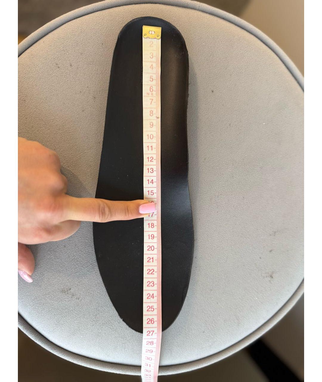 BALENCIAGA Черные текстильные высокие кроссовки / кеды, фото 7