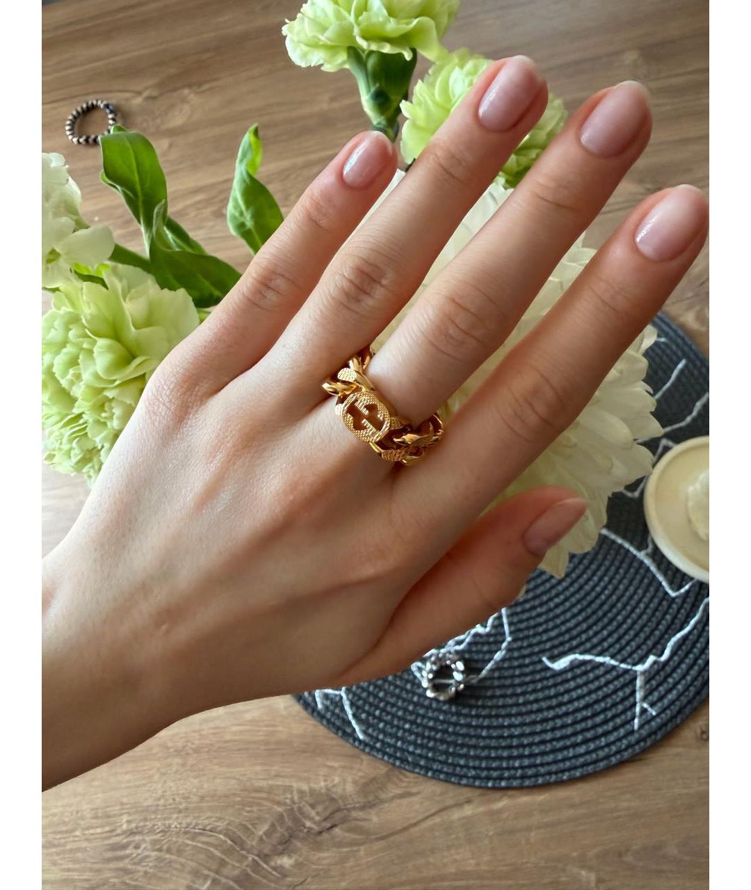 GUCCI Золотое кольцо, фото 8