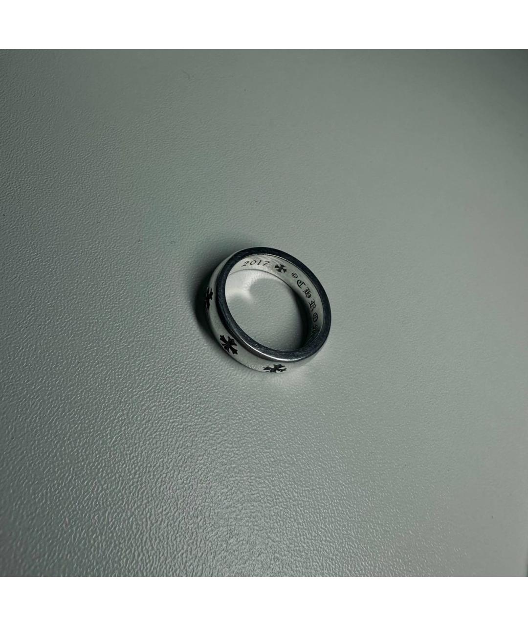 CHROME HEARTS Серебряное серебряное кольцо, фото 2