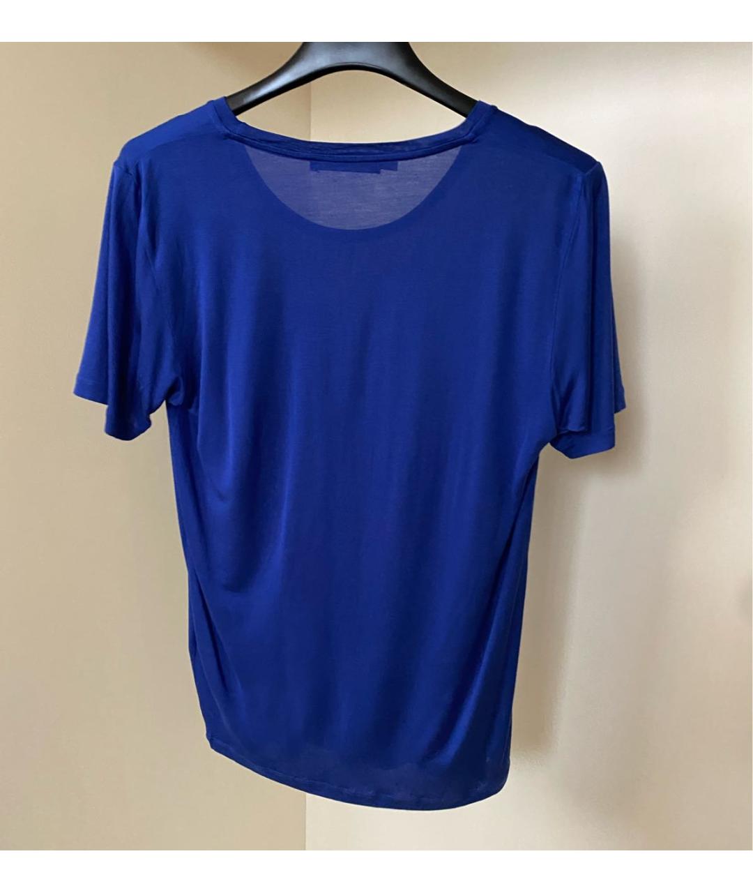 DSQUARED2 Синяя хлопковая футболка, фото 6