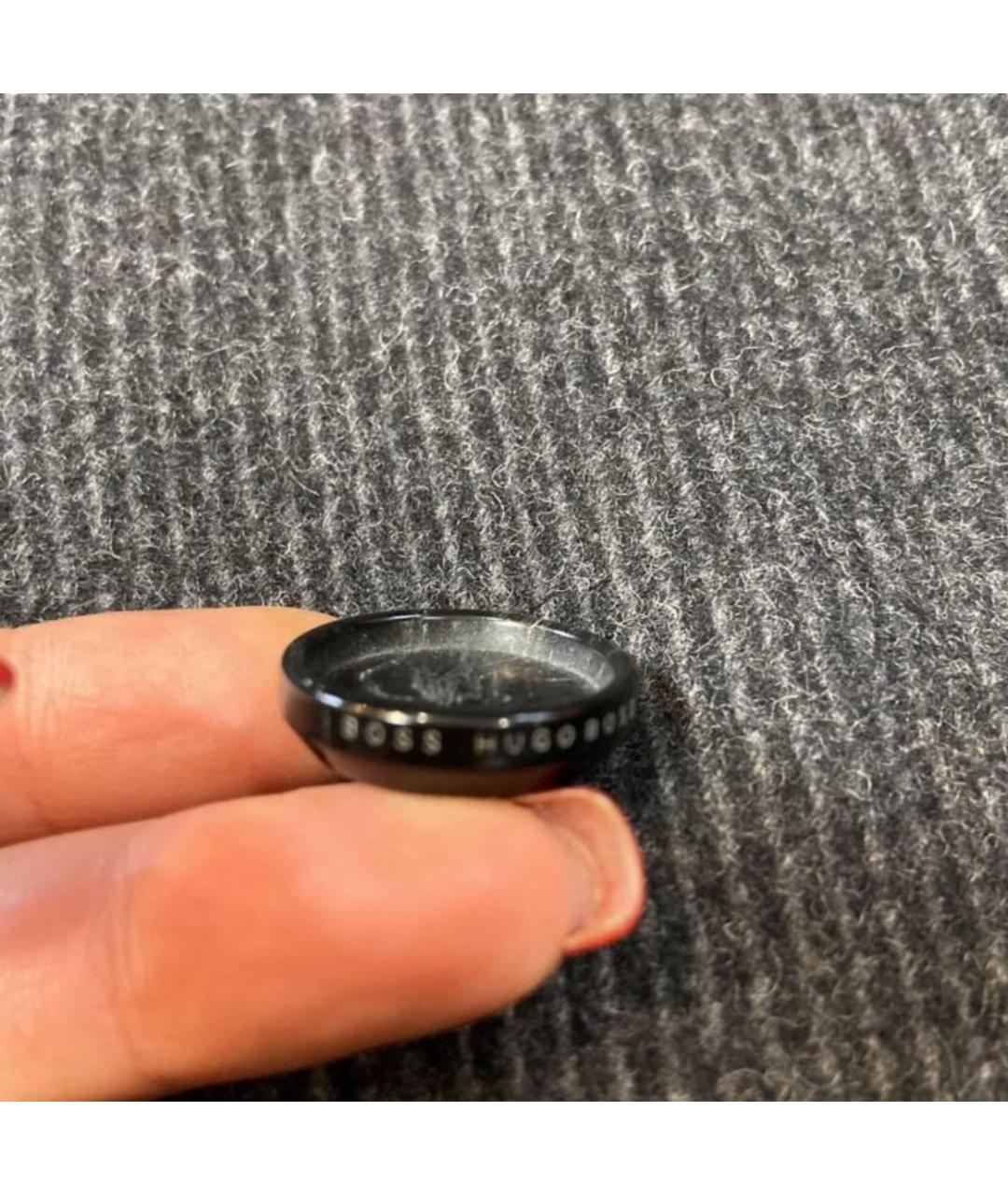 HUGO BOSS Серое шерстяное пальто, фото 4