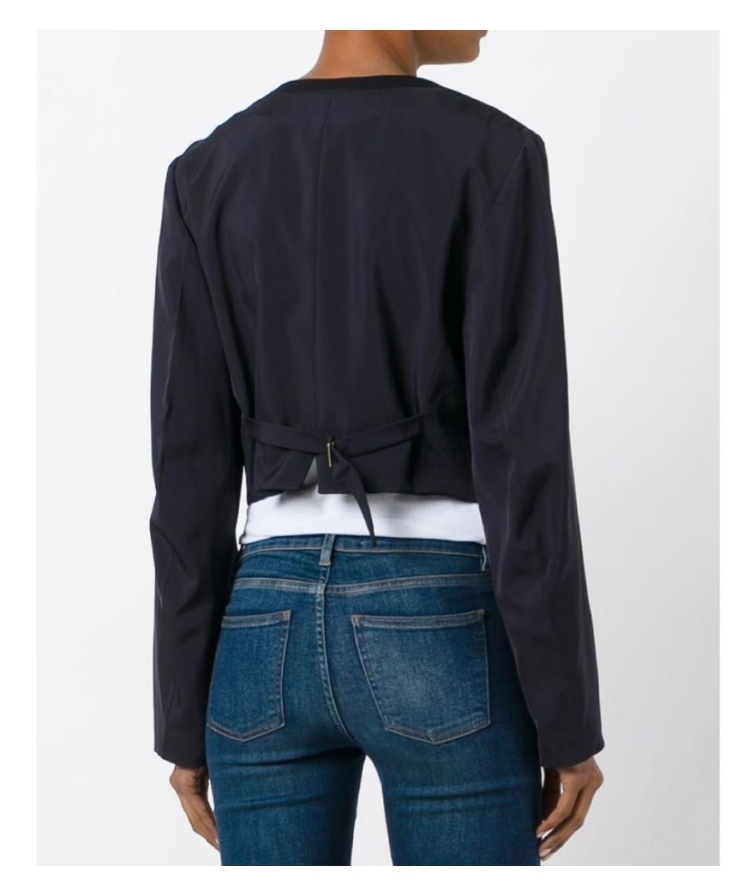 CHLOE Черный шерстяной жакет/пиджак, фото 4