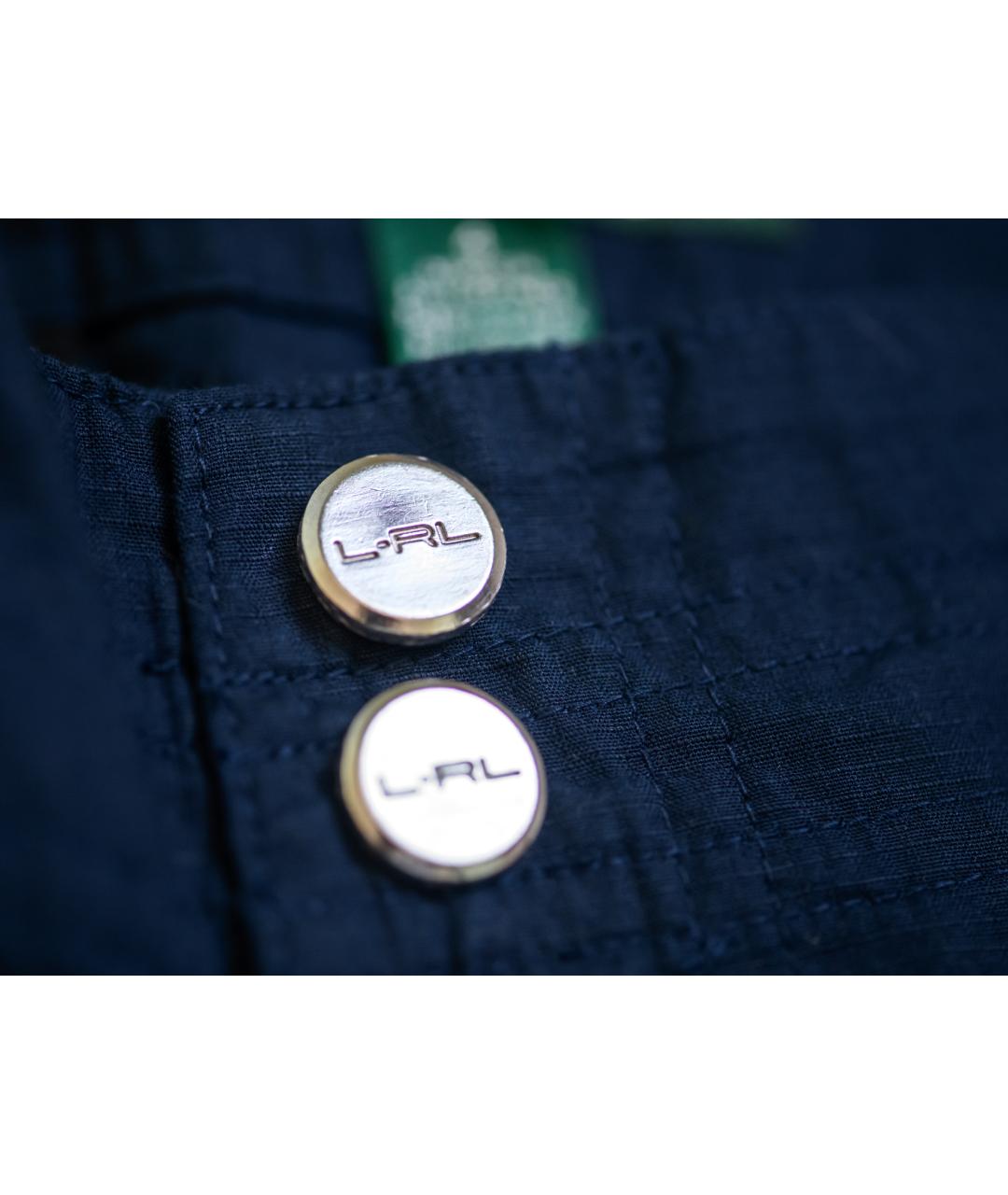 RALPH LAUREN Темно-синие хлопковые бриджи, фото 5