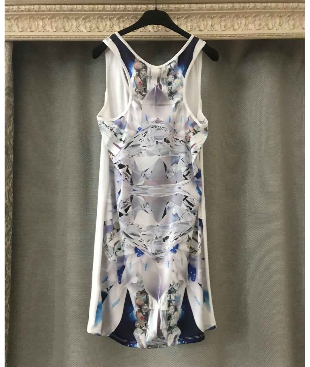 PHILIPP PLEIN Белая хлопковая майка, фото 7