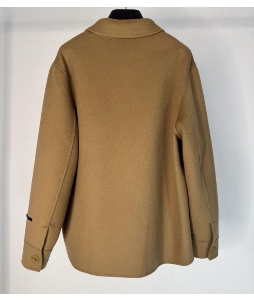 MAX MARA Бежевое кашемировое пальто, фото 2