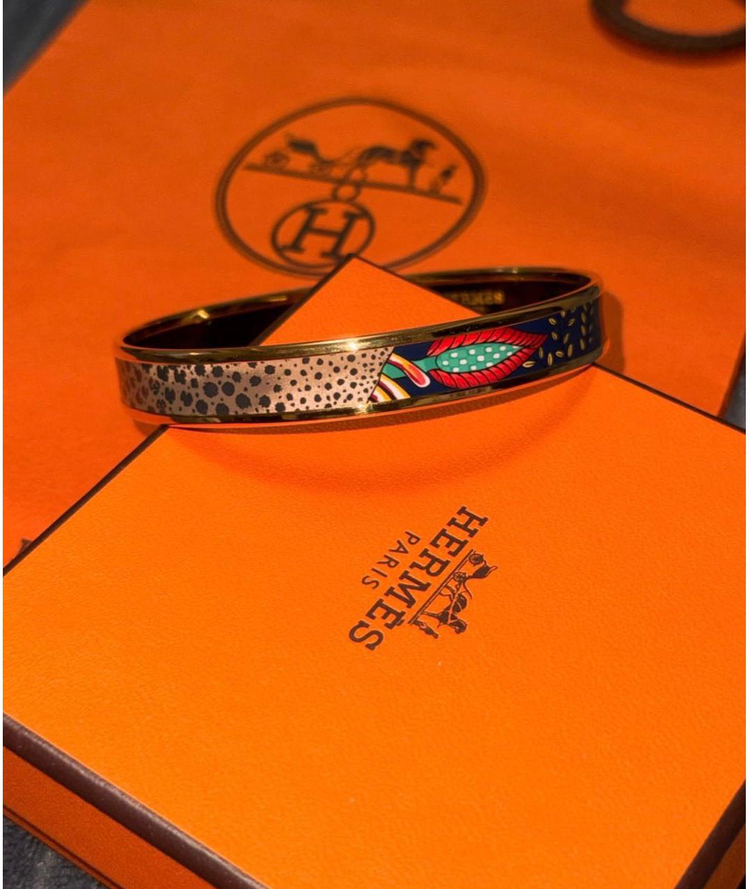 HERMES Мульти металлический браслет, фото 2