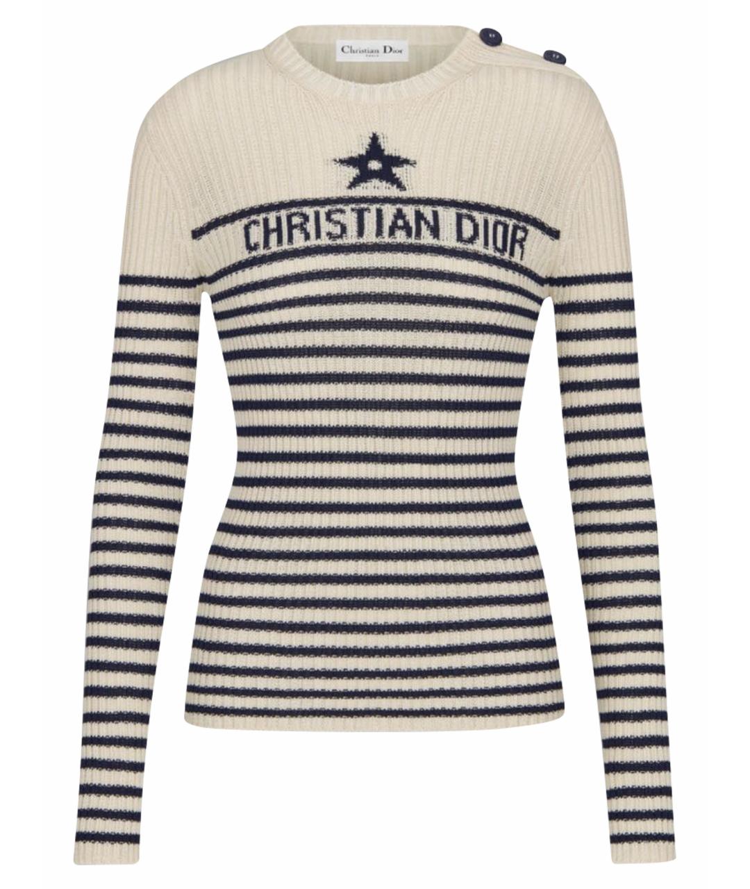CHRISTIAN DIOR Хлопковый джемпер / свитер, фото 1