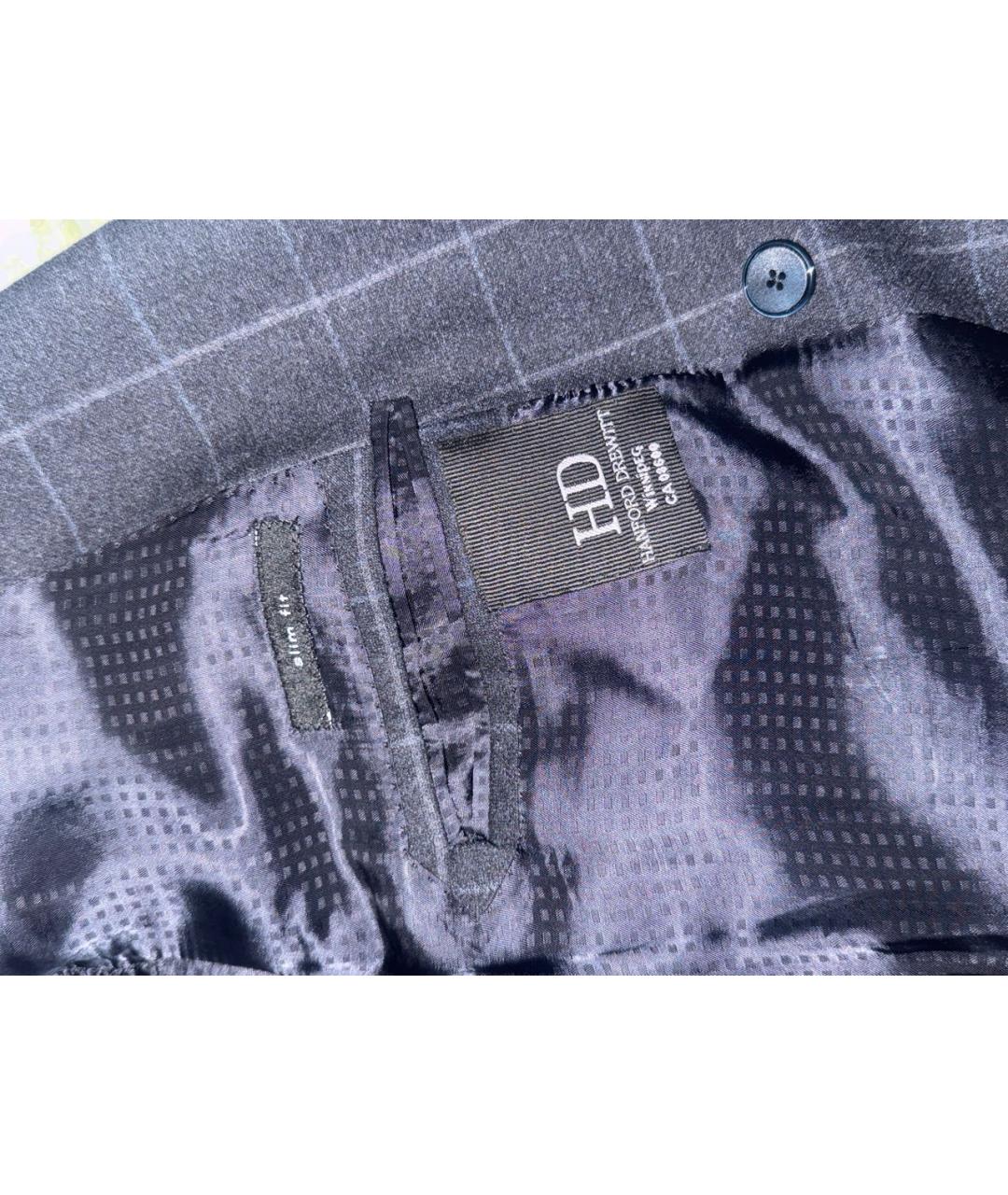 PAL ZILERI Темно-синий шерстяной пиджак, фото 4