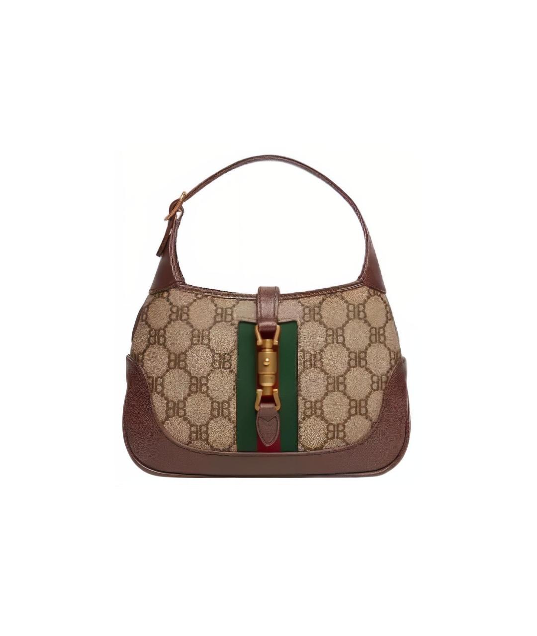 BALENCIAGA Коричневая сумка через плечо, фото 6