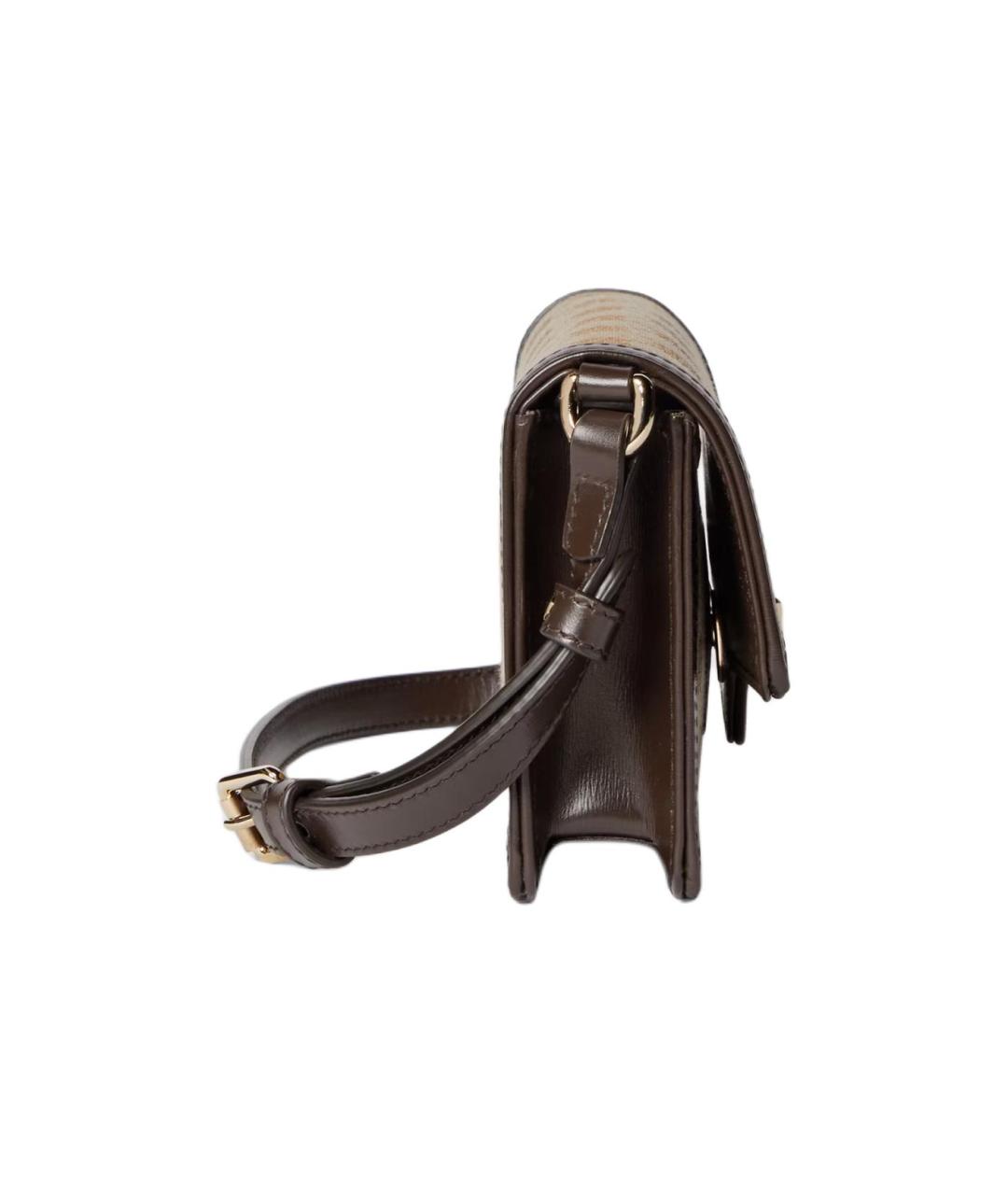 GUCCI Коричневая сумка через плечо, фото 3