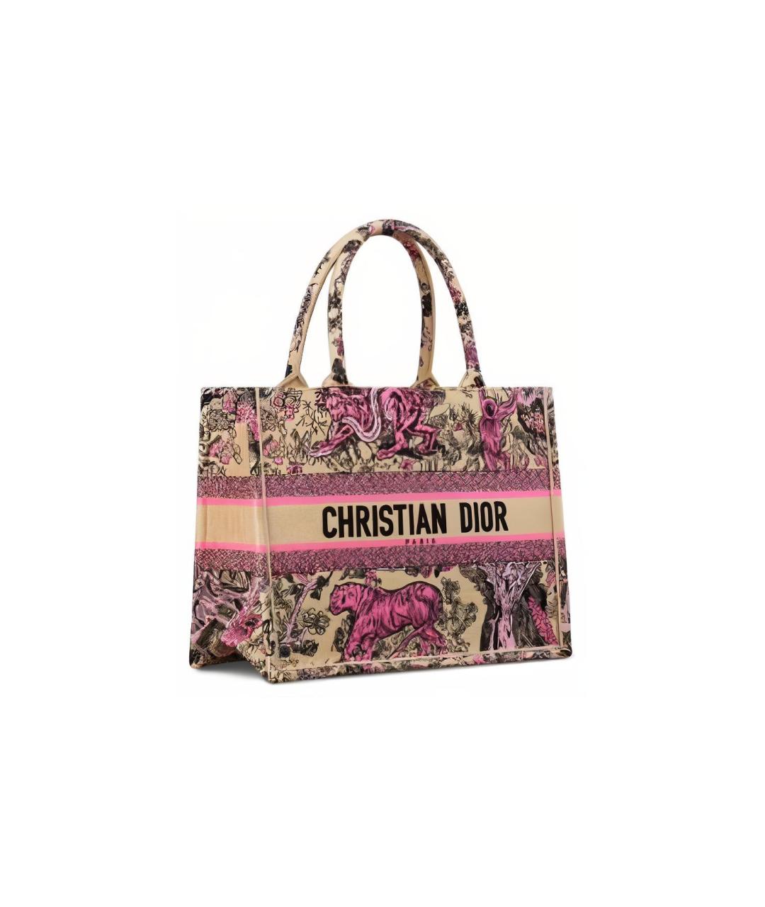 CHRISTIAN DIOR Розовая сумка через плечо, фото 2