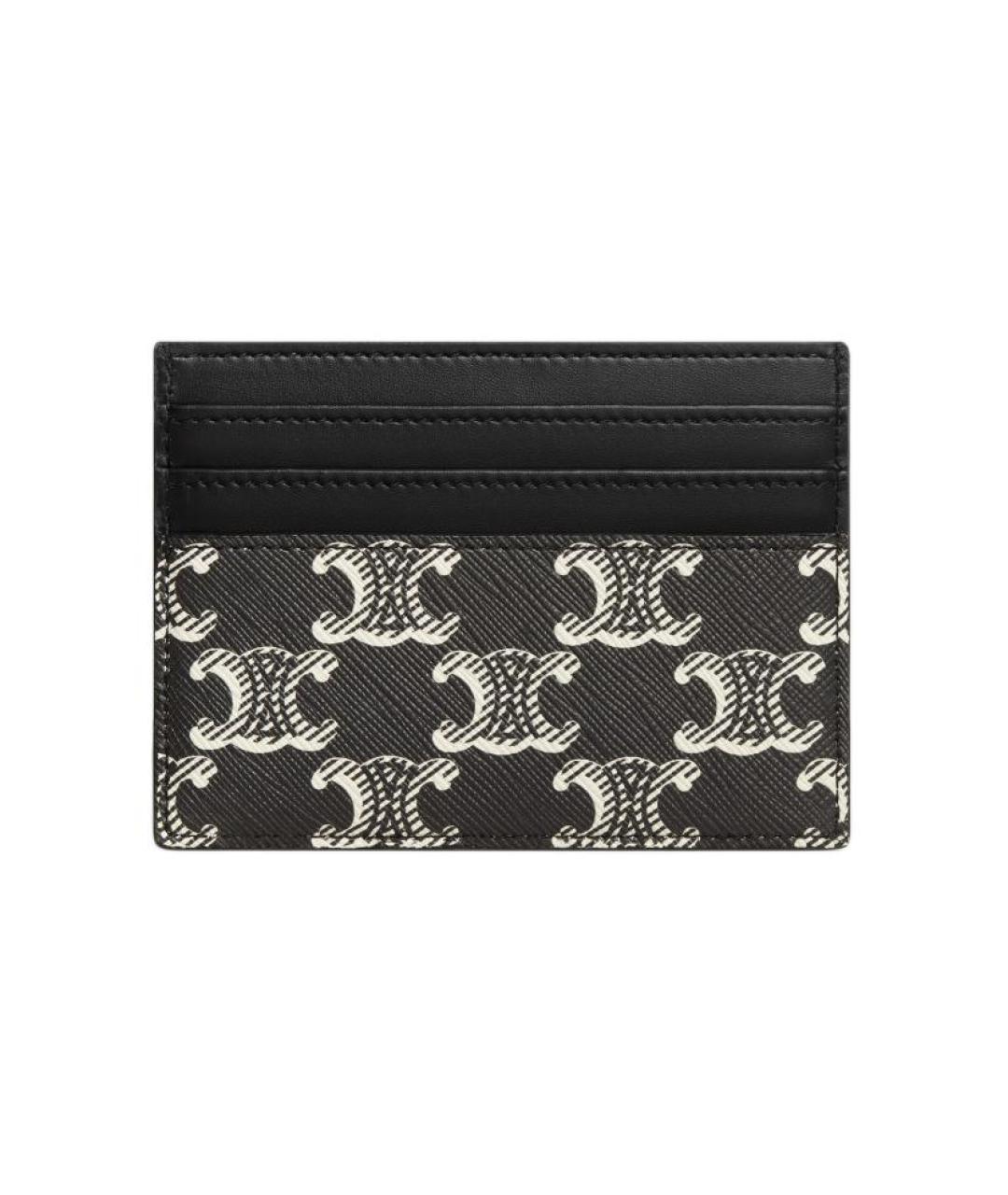 CELINE Черный кардхолдер, фото 3