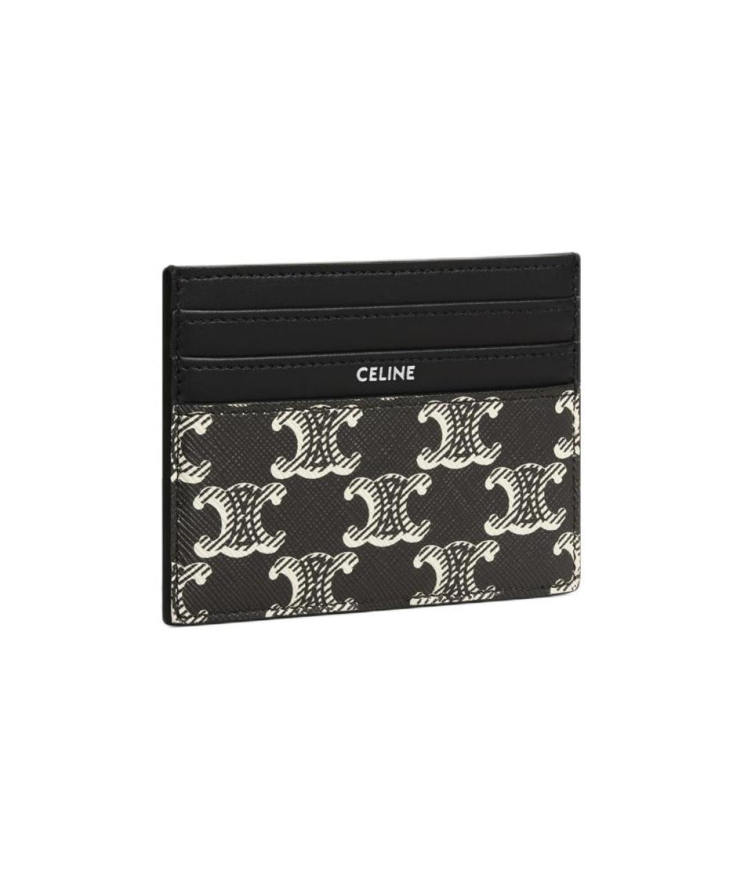 CELINE Черный кардхолдер, фото 2