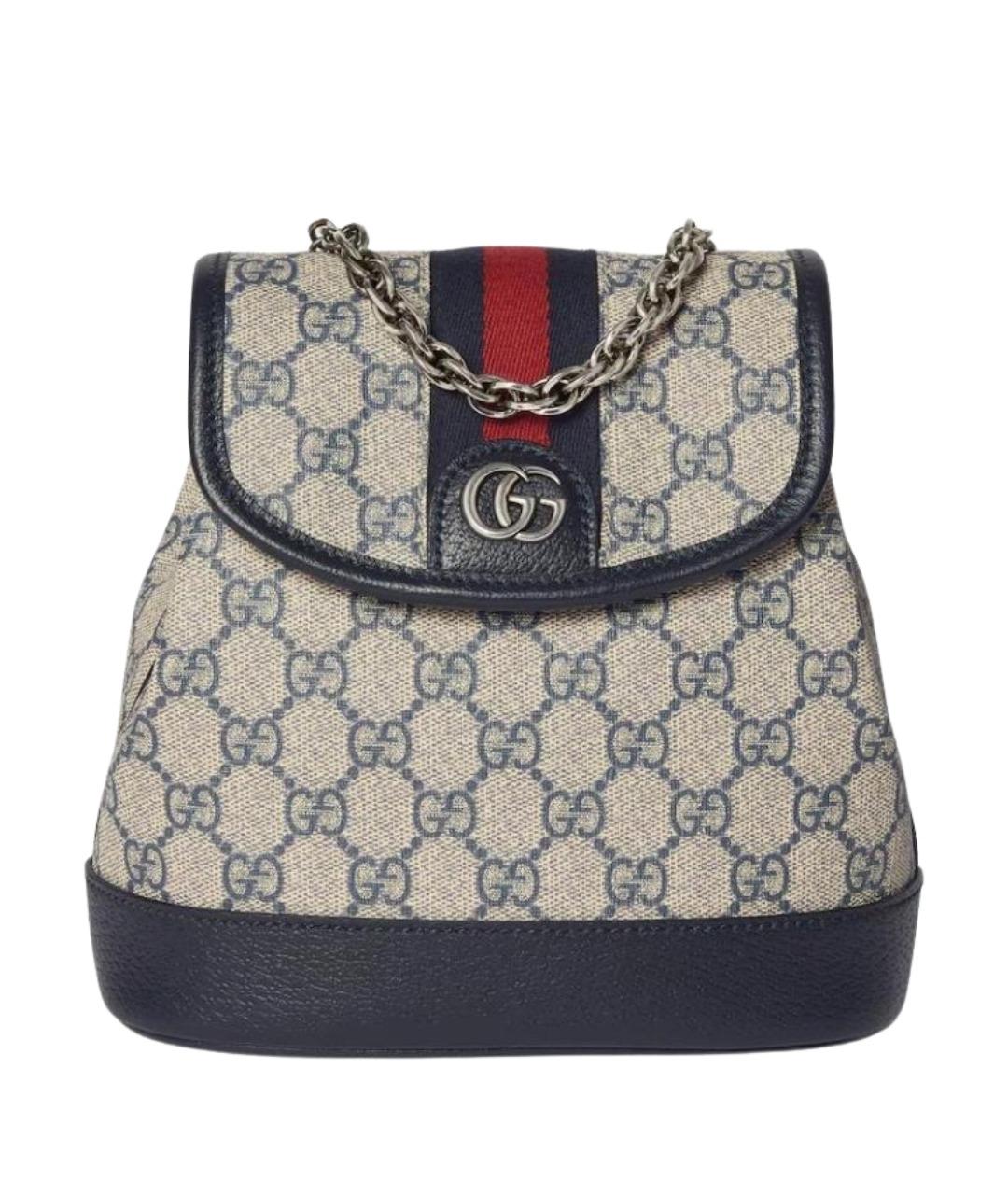 GUCCI Бежевый рюкзак, фото 1