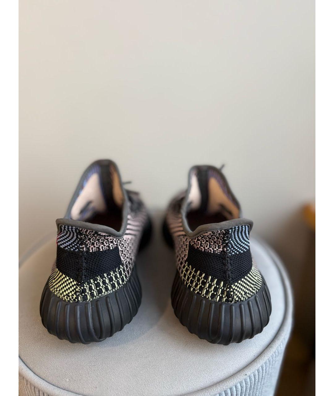 ADIDAS YEEZY Мульти текстильные низкие кроссовки / кеды, фото 7