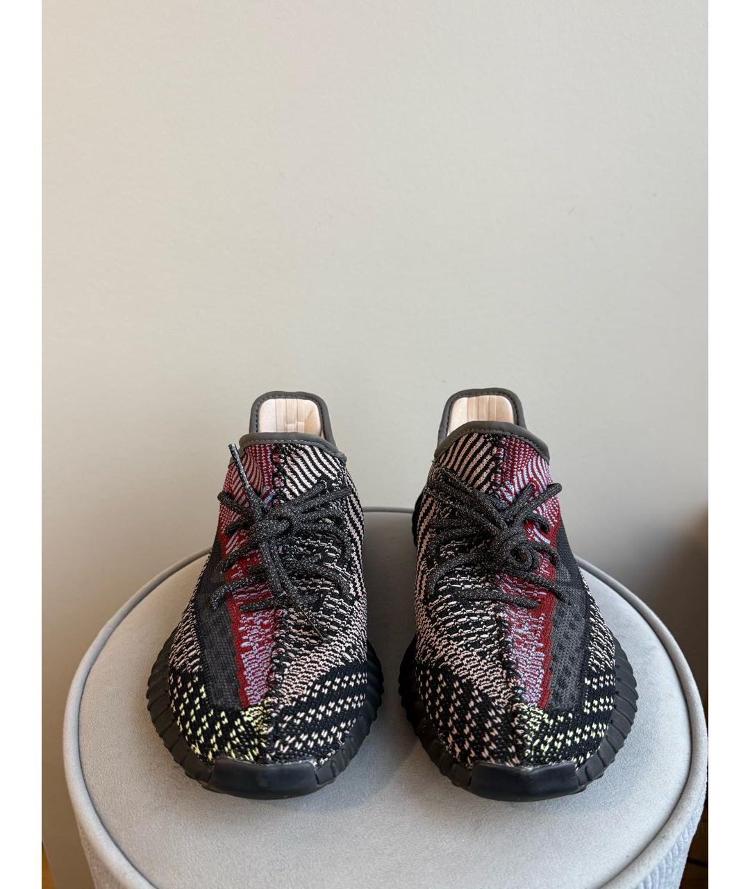 ADIDAS YEEZY Мульти текстильные низкие кроссовки / кеды, фото 4