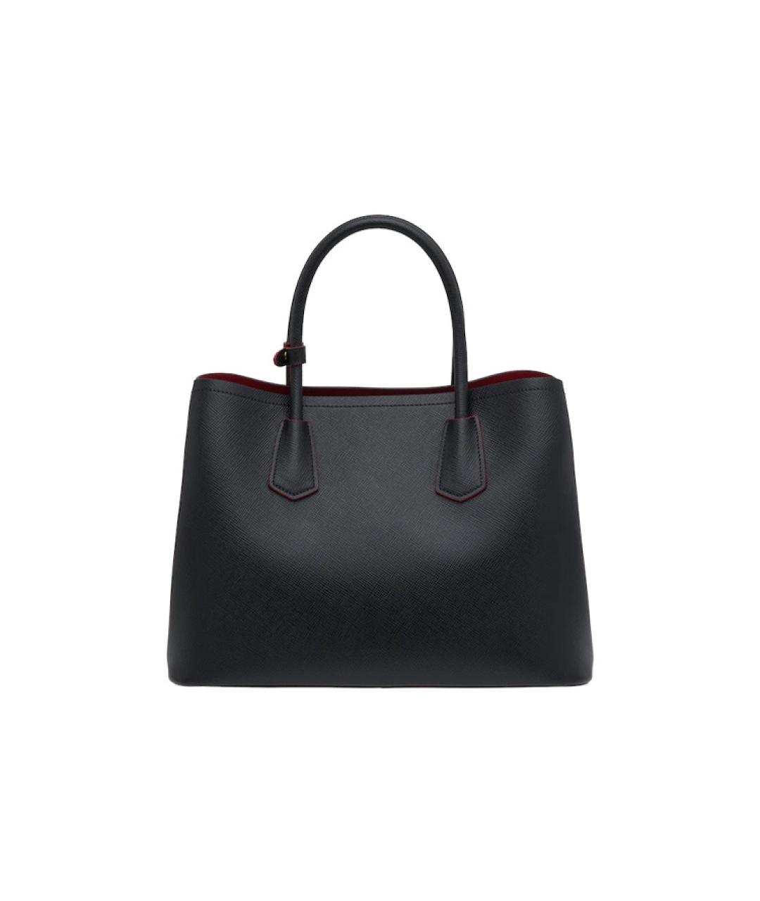 PRADA Черная кожаная сумка через плечо, фото 3