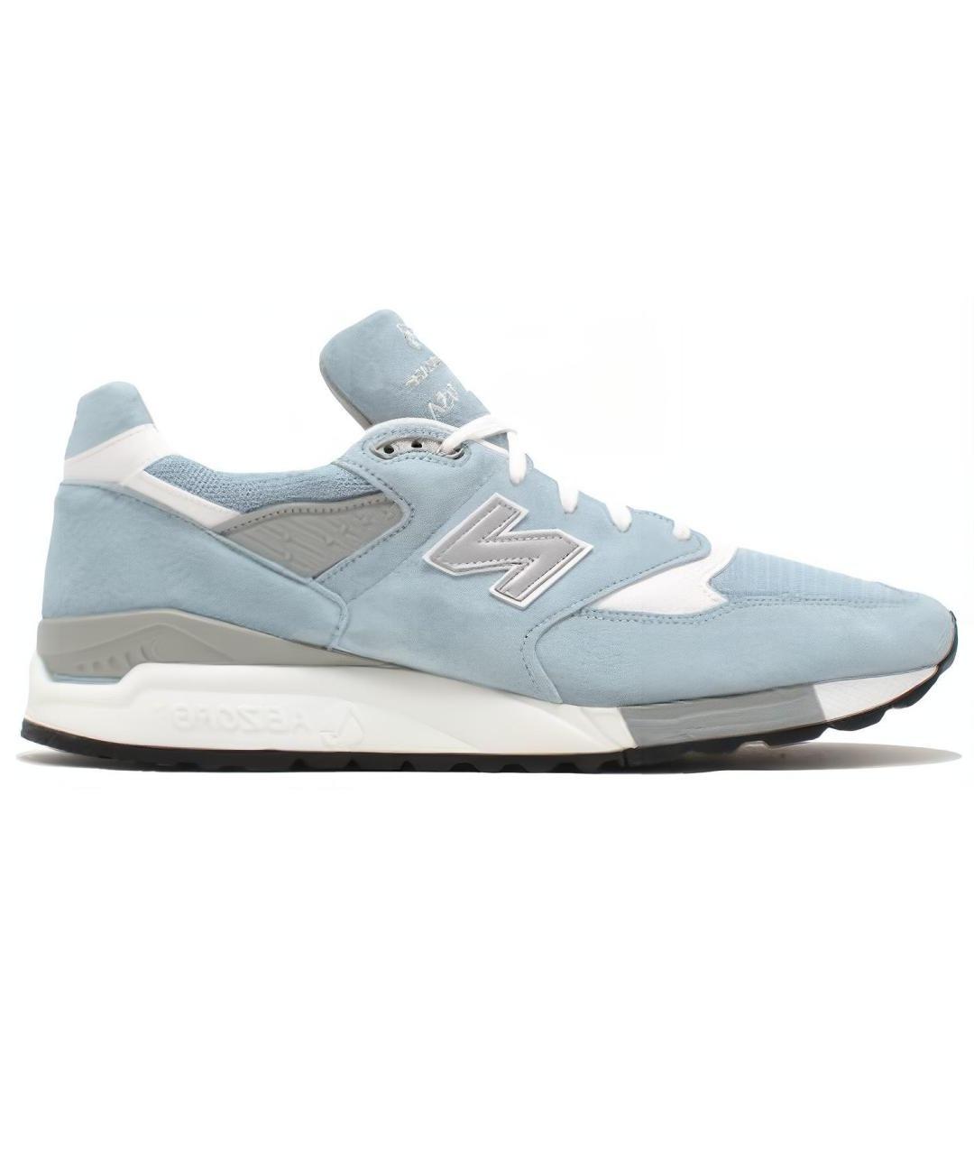 NEW BALANCE Голубые низкие кроссовки / кеды, фото 1