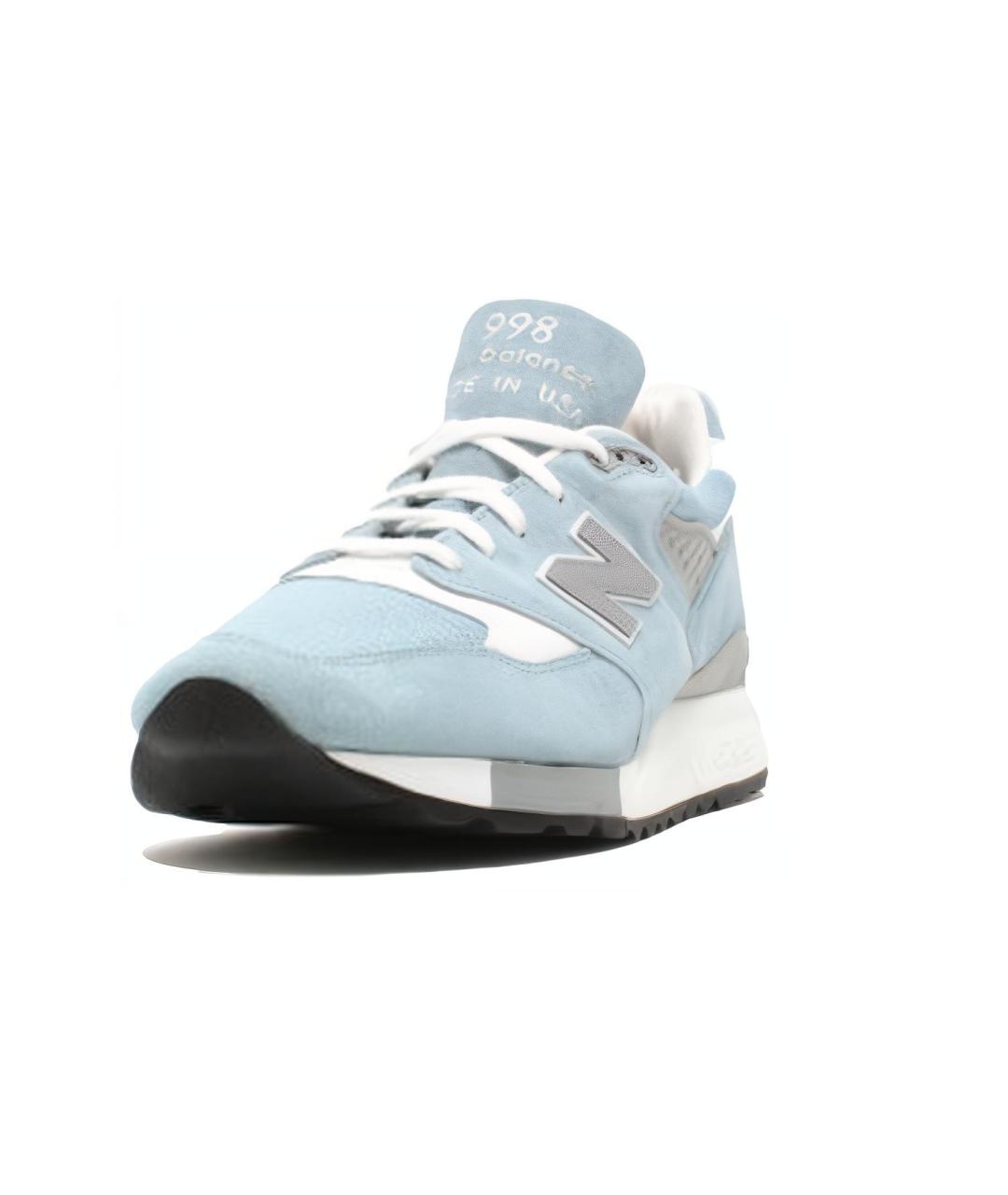 NEW BALANCE Голубые низкие кроссовки / кеды, фото 2