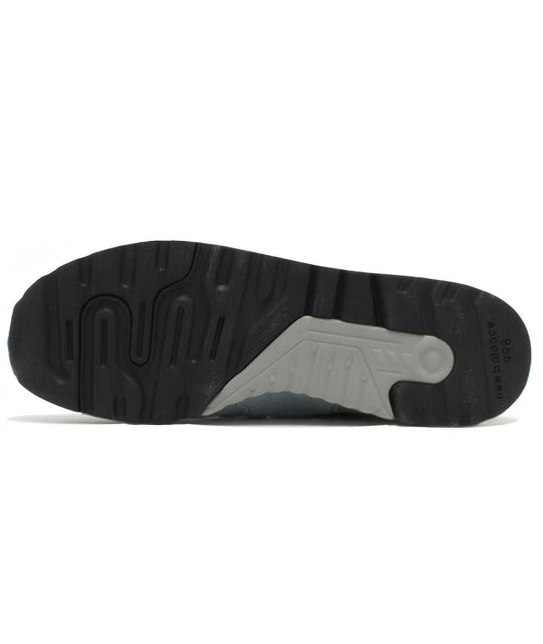 NEW BALANCE Голубые низкие кроссовки / кеды, фото 5