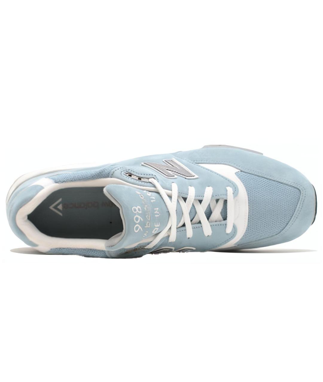 NEW BALANCE Голубые низкие кроссовки / кеды, фото 3