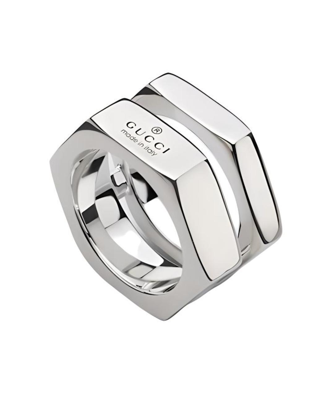 GUCCI Серебряное кольцо, фото 1