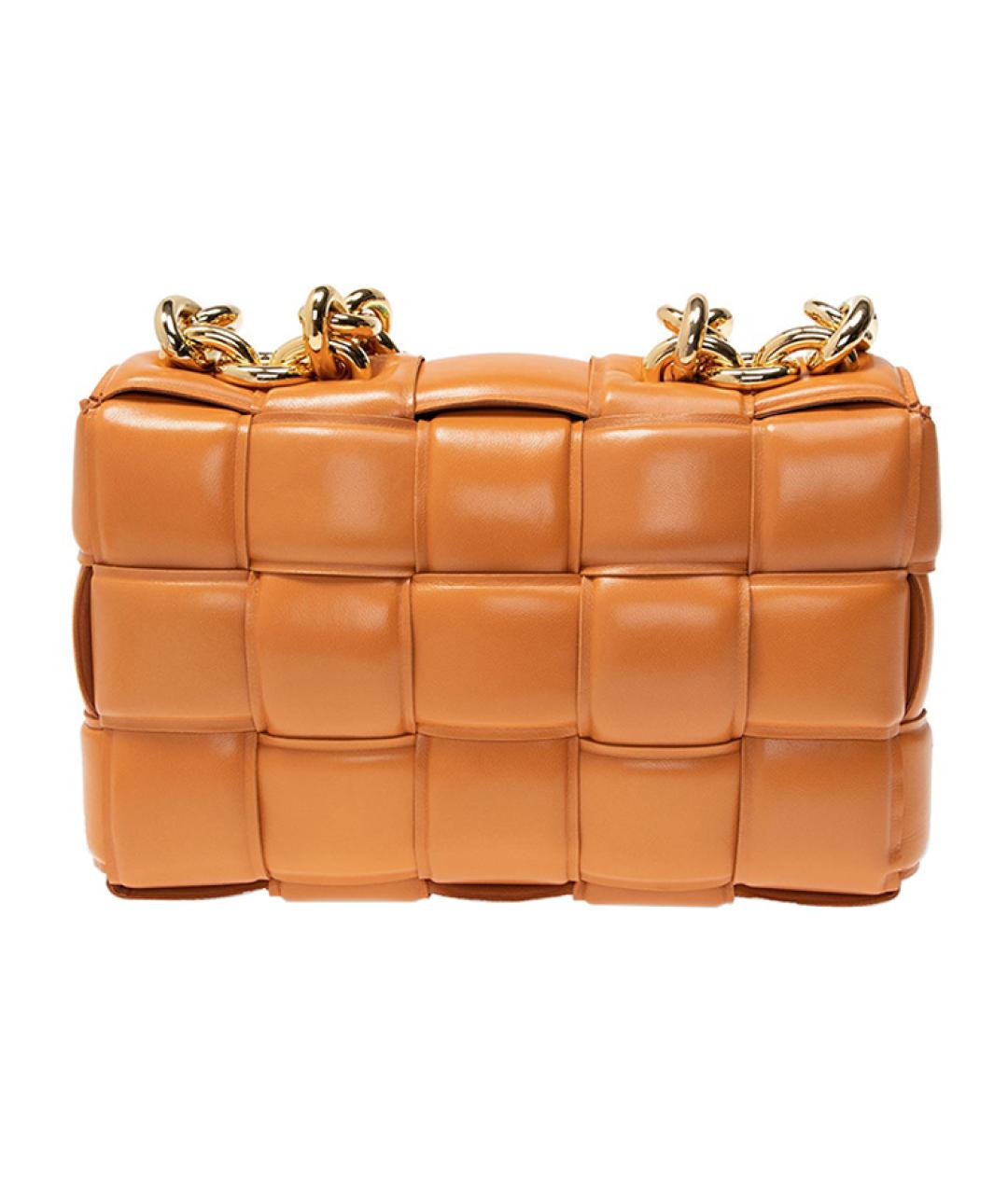 BOTTEGA VENETA Коричневая кожаная сумка через плечо, фото 3