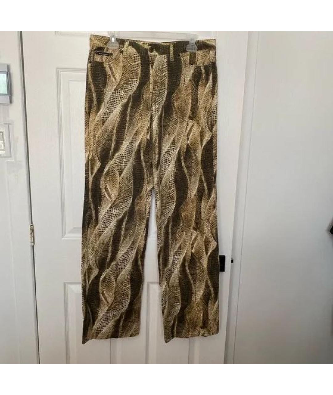 DOLCE&GABBANA Мульти хлопковые прямые джинсы, фото 9