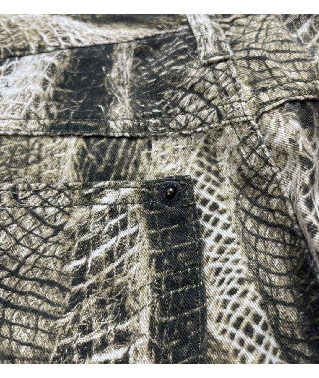 DOLCE&GABBANA Мульти хлопковые прямые джинсы, фото 5